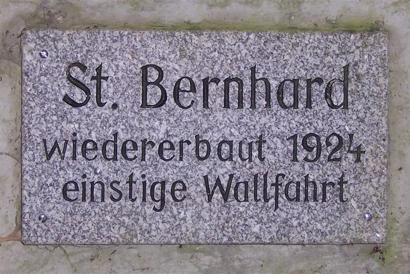 Grn Kapelle St. Bernhard